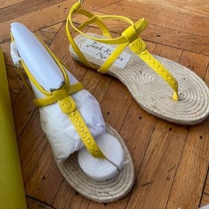 JACK ROGERS EVIE YELLOW SANDAL